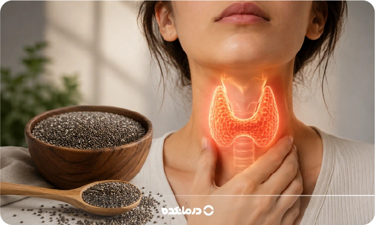 دانه چیا برای تیروئید؛ ۶ فایده و عوارض + دوز توصیه شده