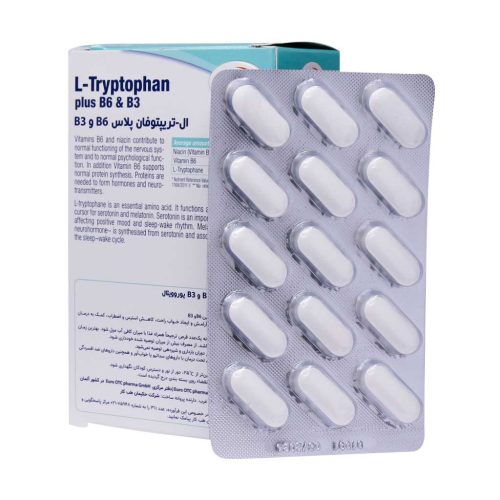 60 Capsules EurhoVital L Tryptophan Plus B6 And