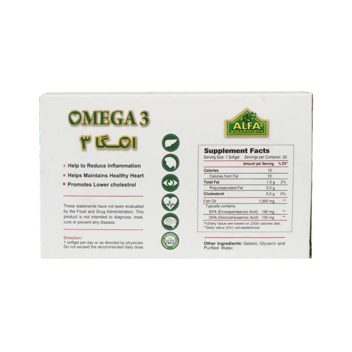 ALFA Vitamins Omega 3 1000