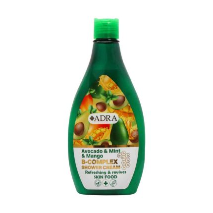 Adra B Complex Shower Cream With Avocado And Mint 400 ml