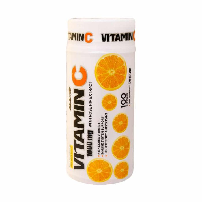 Alamo Vitamin C 1000 mg 100 Caps 1