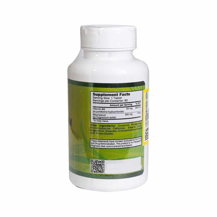 Alfa Vitamins Magnesium and B6