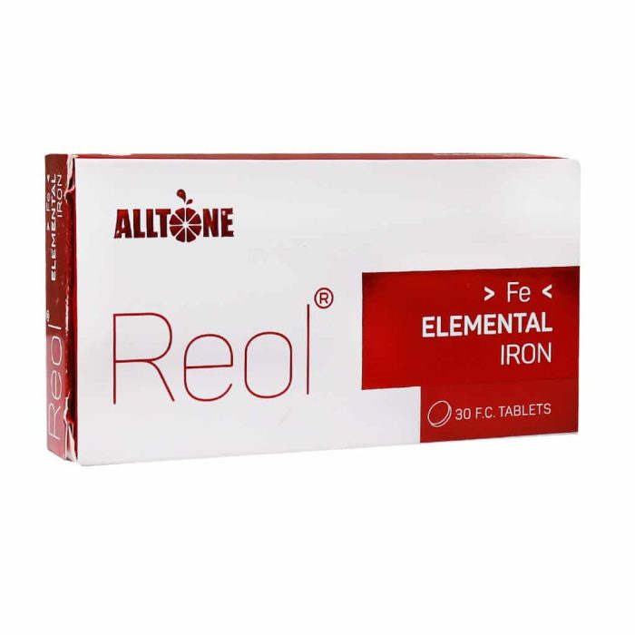 Alltone Reol Elemental Iron F.C Tablets