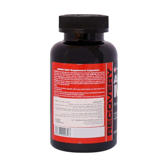 Amino Max Max Muscle Capsules 3