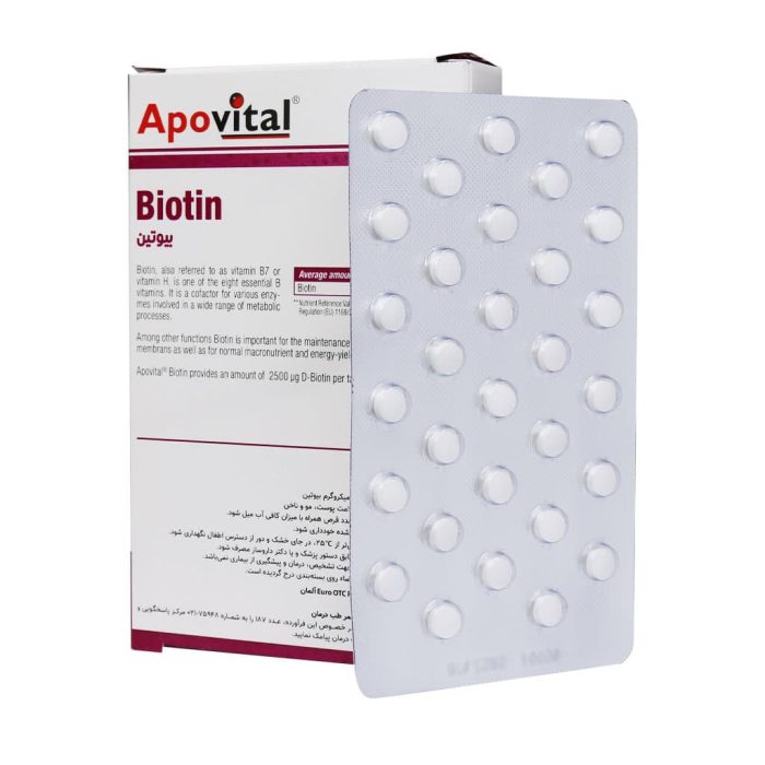 Apovital Biotin 2500mcg 30