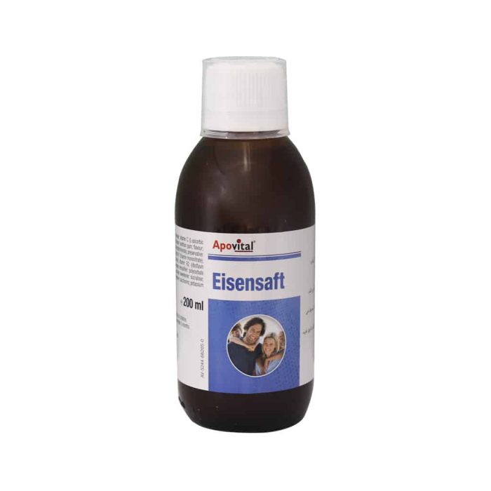 Apovital Eisensaft Syrup 200 Ml