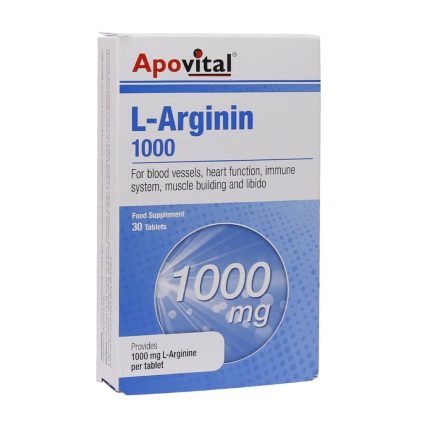 Apovital L Arginin 1000 mg 30 Tablet