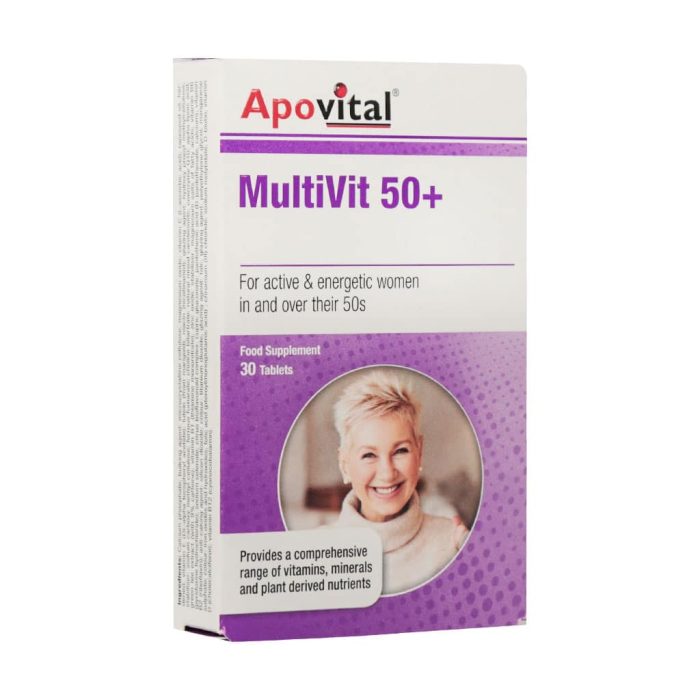 Apovital Multivit Up 50 Years 30