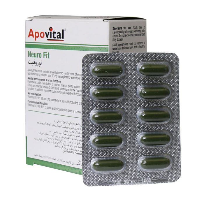 Apovital Neuro Fit 30 Cap