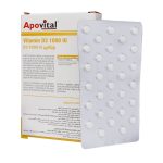 Apovital Vitamin D3 1000IU 30