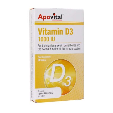 Apovital Vitamin D3 1000IU 30 Tabs