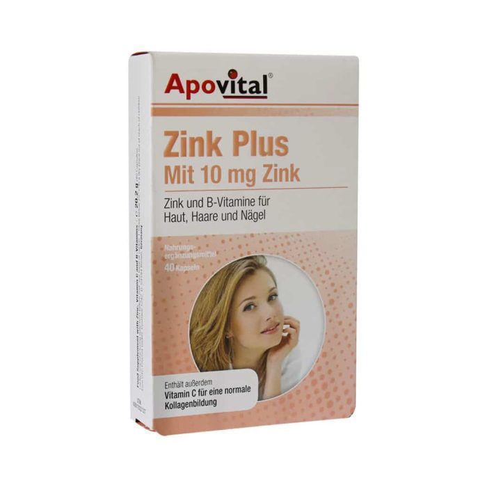 Apovital zinc plus Mit 10 mg 30 caps 1