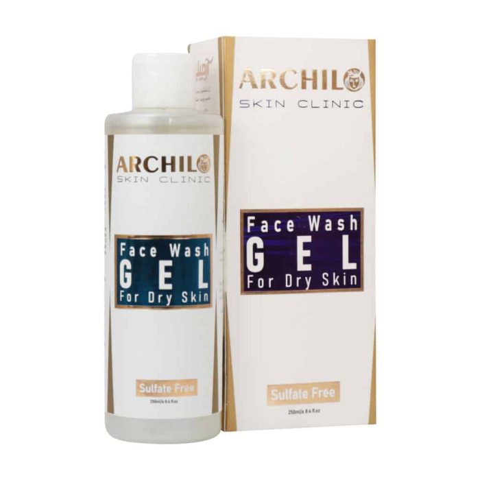 Archilo Face Wash Gel For Dry Skin 250