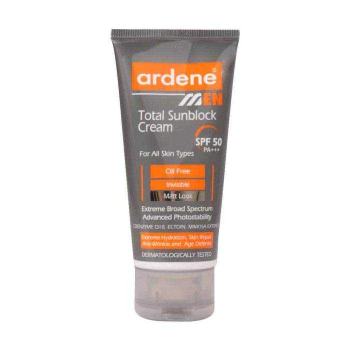 Arden Total Sunblock SPF50 Cream For All Skin 50 Ml 1