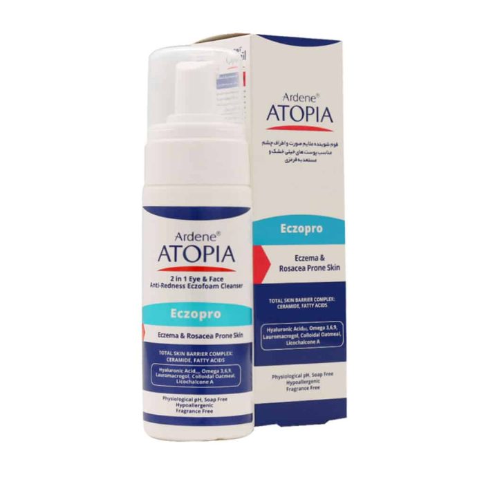 Ardene Atopia Eye And Face Anti Redness Eczofoam Cleanser