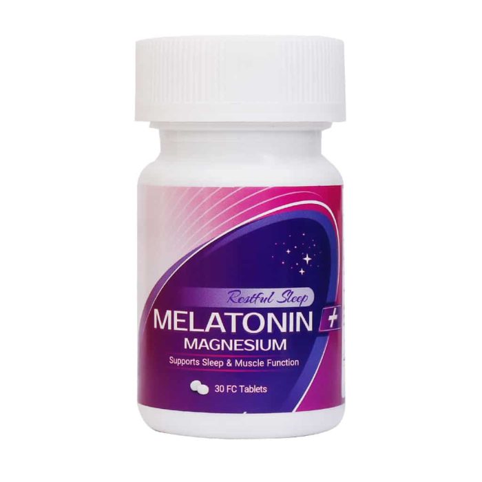 Arya Daru Melatonin 5 mg And Magnesium 30 FC Tabs