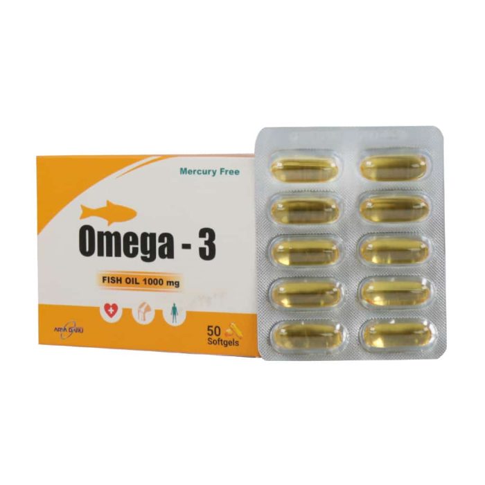 Arya Daru Omega 3 1000 mg 50 Softgel