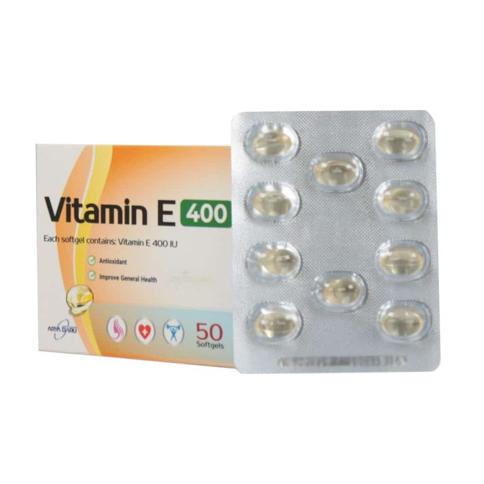 Arya Daru Vitamin E 400 IU 50 Softgel