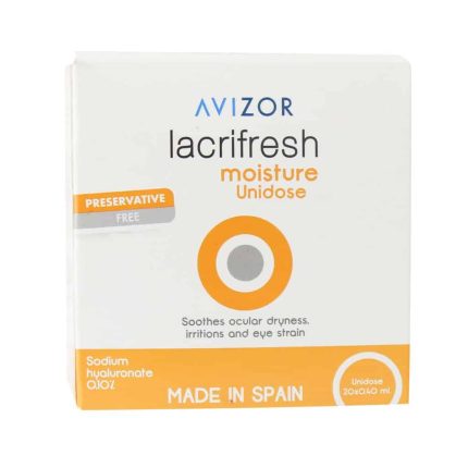 Avizor Lacrifresh Moisture Eye Drop 20 Vials. 1