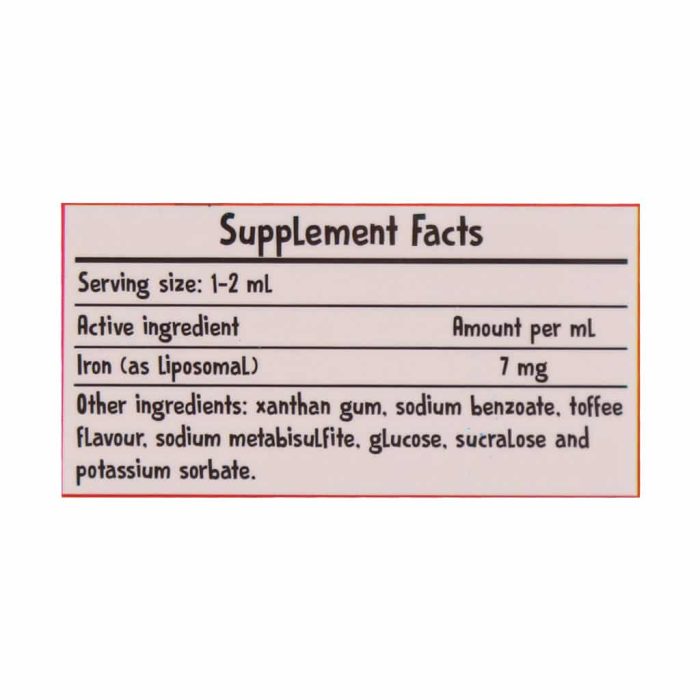 BSK liposofer iron drop