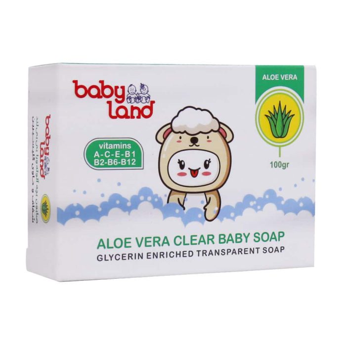 Baby Land Aloe Vera Clear Baby Soap 100