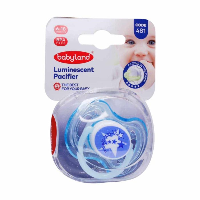 Baby Land hazelnut Pacifier Code 481 For 6 18 Months abi