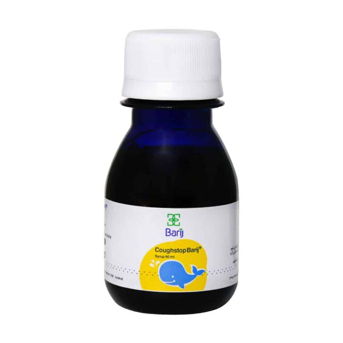 Barij Essence Coughstop Syrup 60 ml