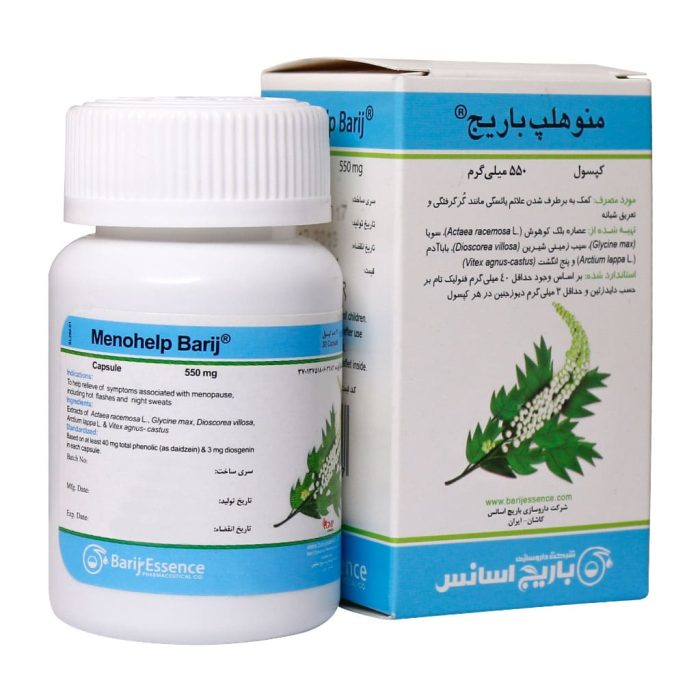 Barij Essence Menohelp 30 Capsules 1