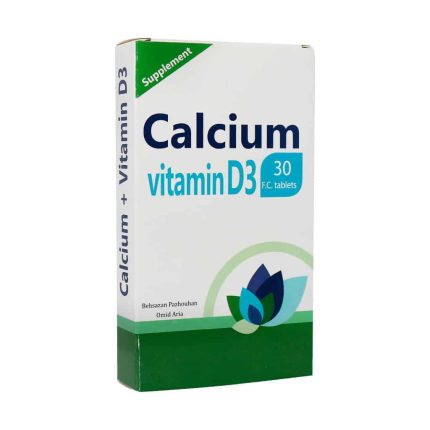 Behsazan Calcium Vitamin D3 30 F.C Tabs