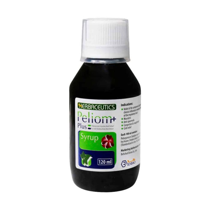 Behshad Darou Syrup Peliom Plus 120 ml 1