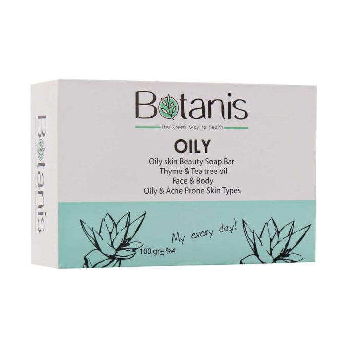 Botanis Oily Soap Bar For Oily And Acne Prone Skin 1