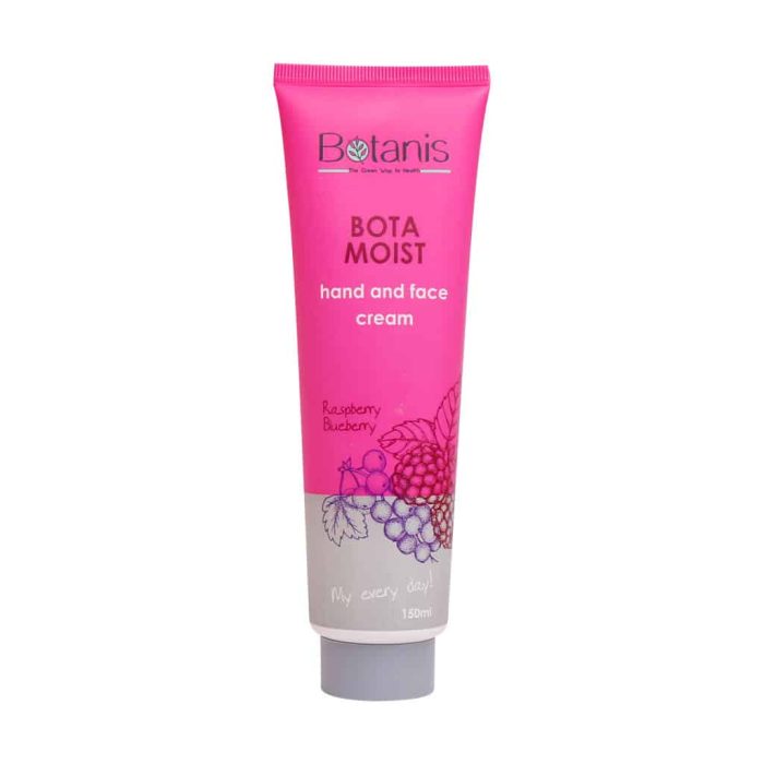 Botanis Raspberry And Blueberry Hand And Face Cream 150 ml