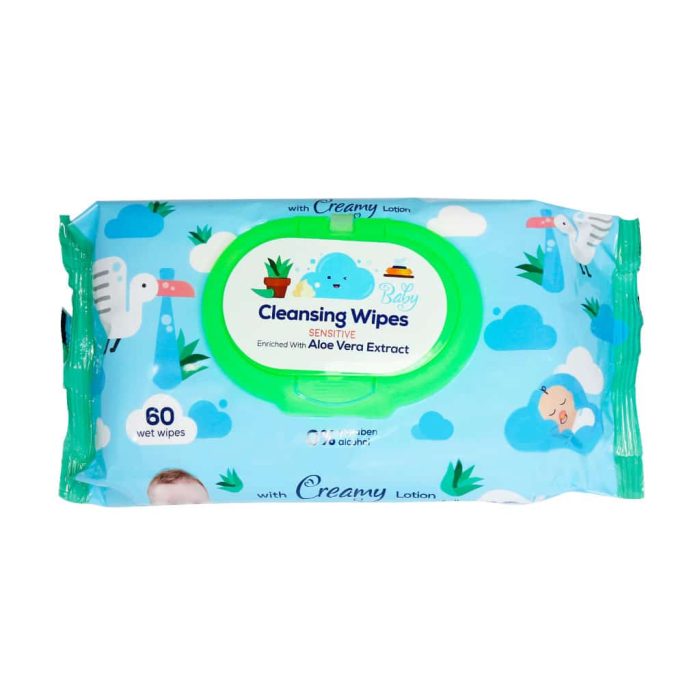 Canvas Cleansing Wipes Sensitive 60