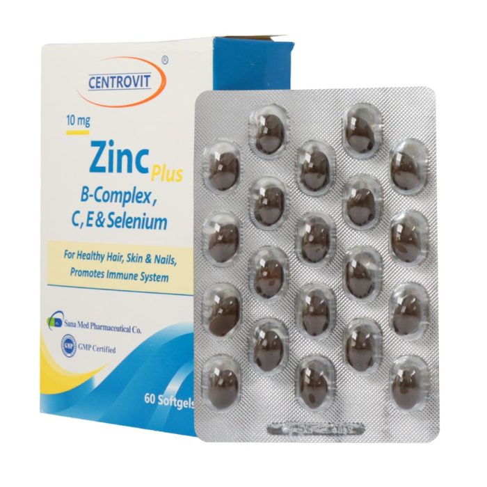 Centrovit Zinc Plus 60 Softgel