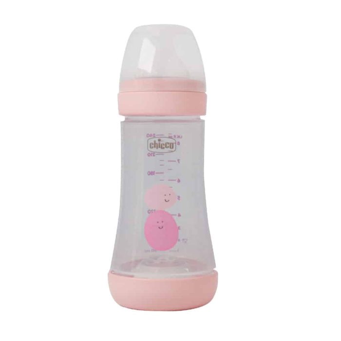 Chicco Perfect 5 Breast Feeding Bottles For up 2 Monthly 240 ML