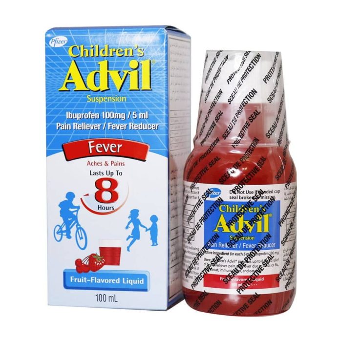 Childrens Advil syrup 100 ml