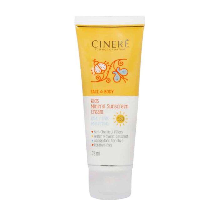 Cinere Baby Sunscreen SPF30 Cream 75 ml