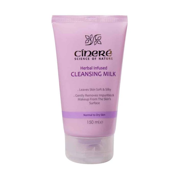 Cinere Herbal Infused Cleansing Milk Lotion For Normal and Dry Skins