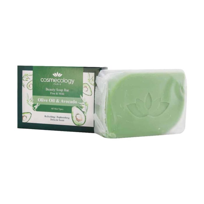 Cosmecology Olive and Avocado Soap For All Skin Types 120 g