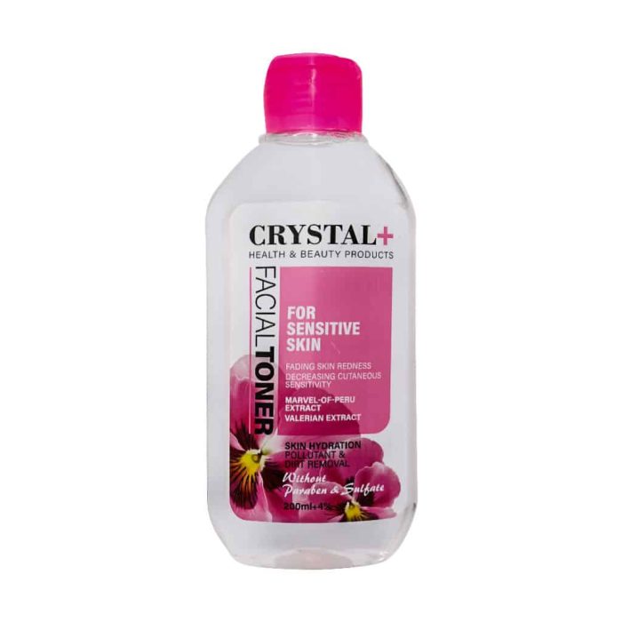 Crystal plus Facial Toner For sensitive Skin 200 ml