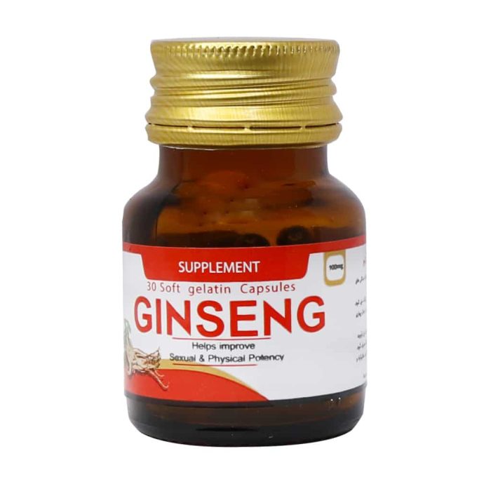 Dana Ginseng 100mg 30 Soft Gelatin Capsules