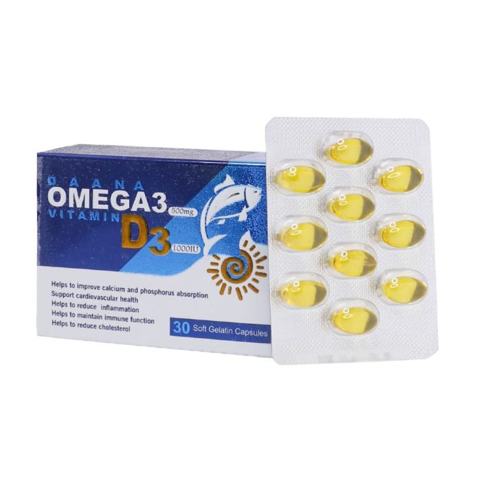 Dana Omega 3 500mg Plus Vitmin D3