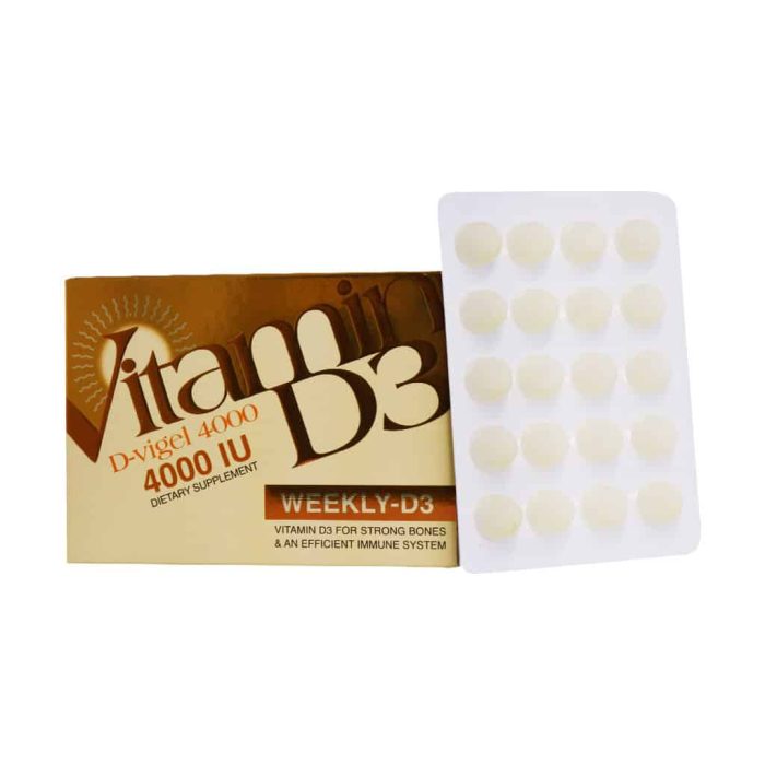 Dana Vitamin D3 4000 IU 60 Soft Gelatin Capsule