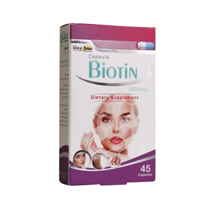 Dee Sun Pharma Biotin 5000mcg 45 Caps