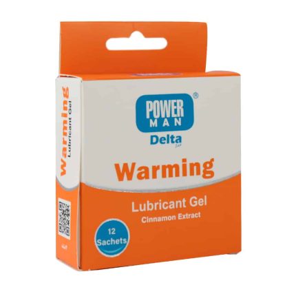 Delta Darou Deltazex Power Man Warming Lubricant Gel 12 Sachets