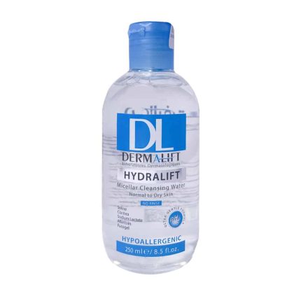 Dermalift Hydralift Micellar Cleansing Water For Normal To Dry Skin 250 ml