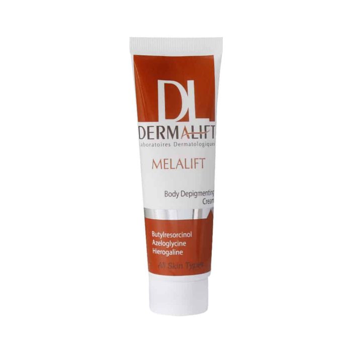 Dermalift Melalift Body Depigmenting Cream For All Skins 75 ml