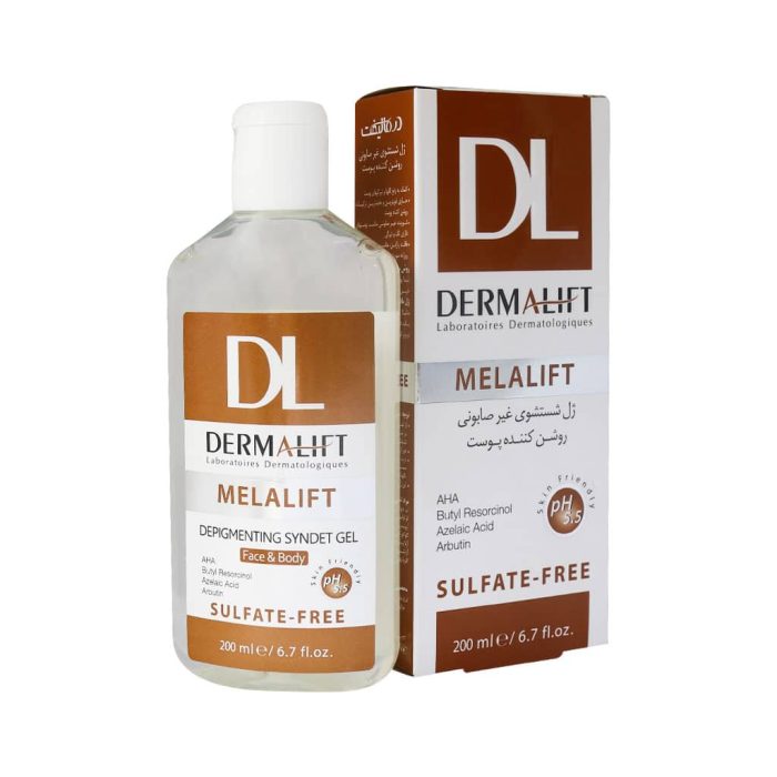 Dermalift Melalift Depigmenting Syndet Gel 200 ml 1