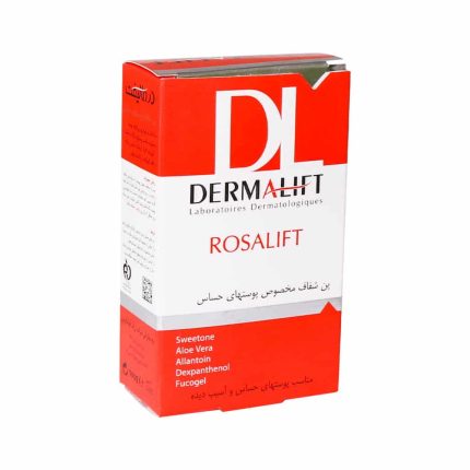 Dermalift Rosalift Transparent Sensitive Skin Syndet Bar 100 gr