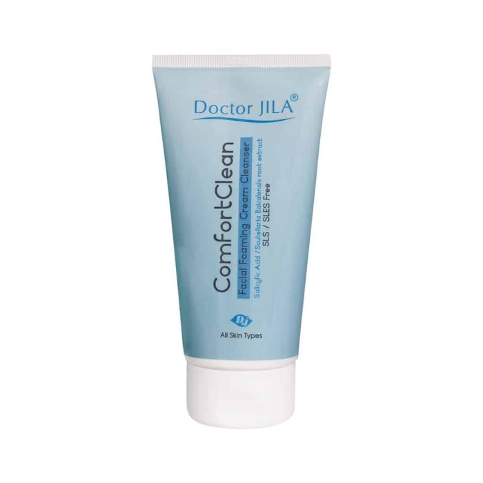 Doctor Jila Comfort Clean Facial Foaming Cream Cleander